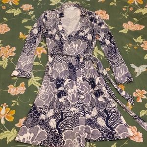 Diane Von Furstenberg Silk Wrap Dress